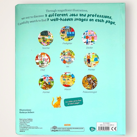 X2 Seek and Find For Little Ones Books - Fairytales & Professions - Picture 2 of 5